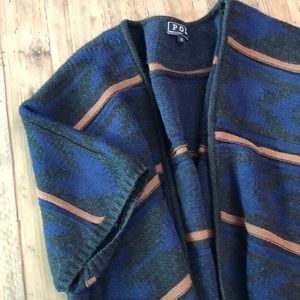 Fringed Poncho/Swing Sweater